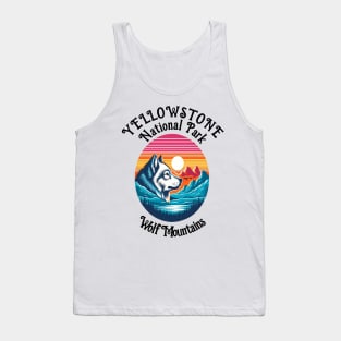 Majestic Wolf Of Yellowstone Tank Top